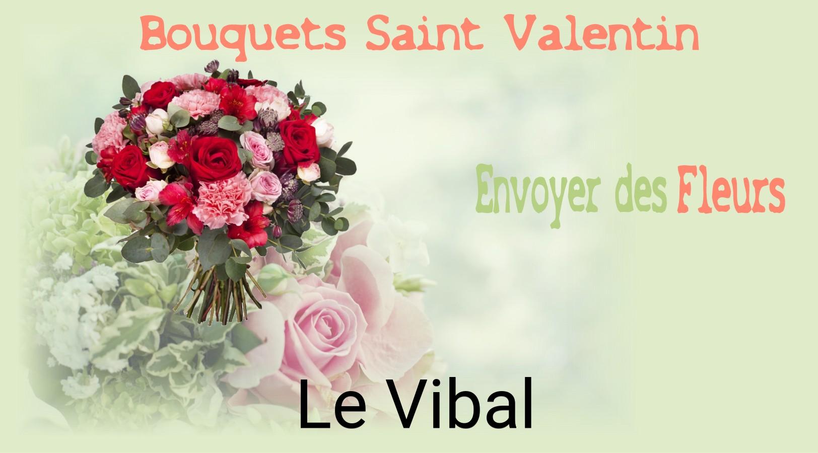 Roses de Saint-Valentin livrées à Le Vibal