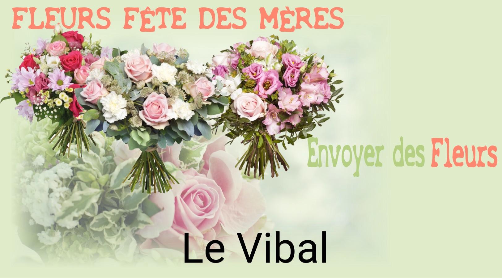 Bouquet de Fête des Mères livré à Le Vibal